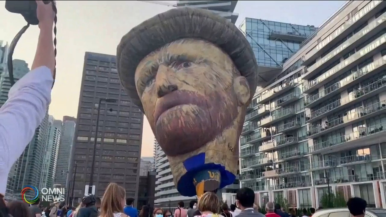 梵高艺术展重新开放－ Jul 29, 2021 (ON)