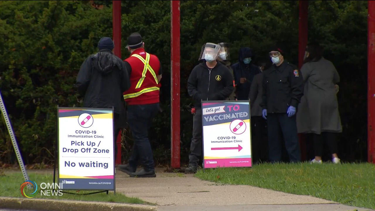 多市9家大型疫苗接種中心全面開放 -- Apr 12, 2021(ON)