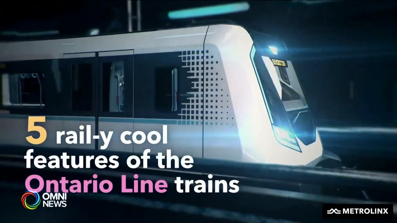 Metrolinx公布安大略线地铁新车厢设计