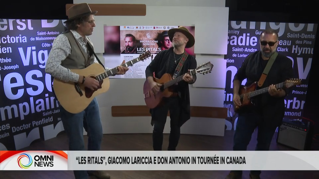“Les Ritals”, Giacomo Lariccia e Don Antonio in tournée in Canada 