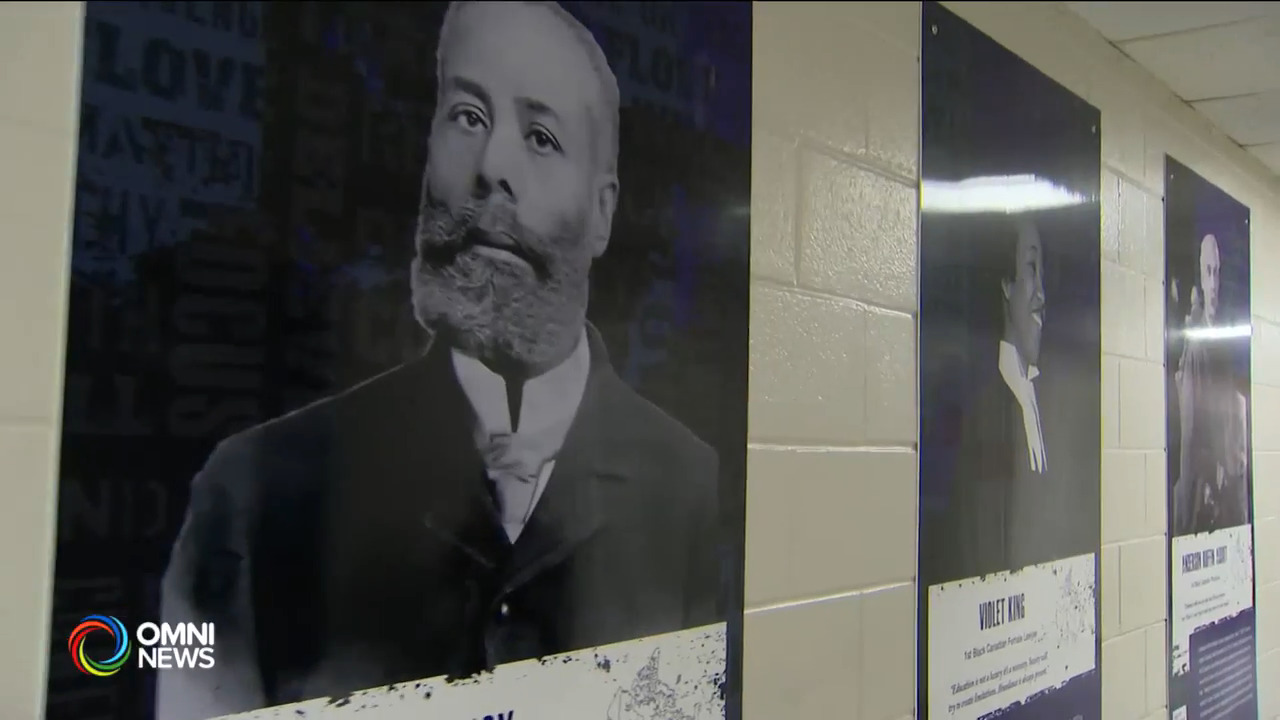 加拿大黑人先鋒牆於多市一中學揭幕(ON)