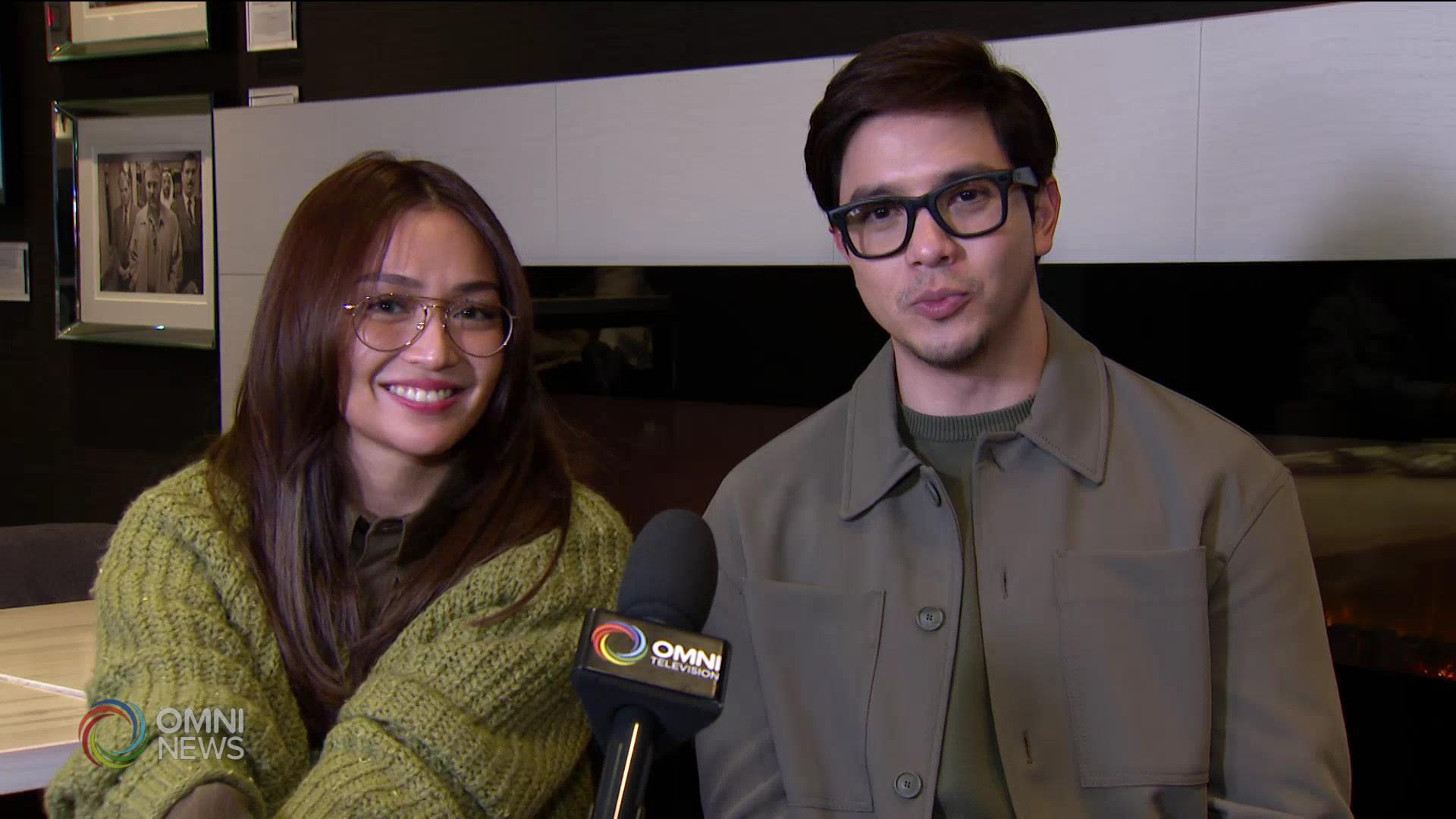 Kathryn Bernardo at Alden Richards ng 'Hello, Love, Again' mainit na sinalubong ng fans sa Toronto | OMNI News Filipino