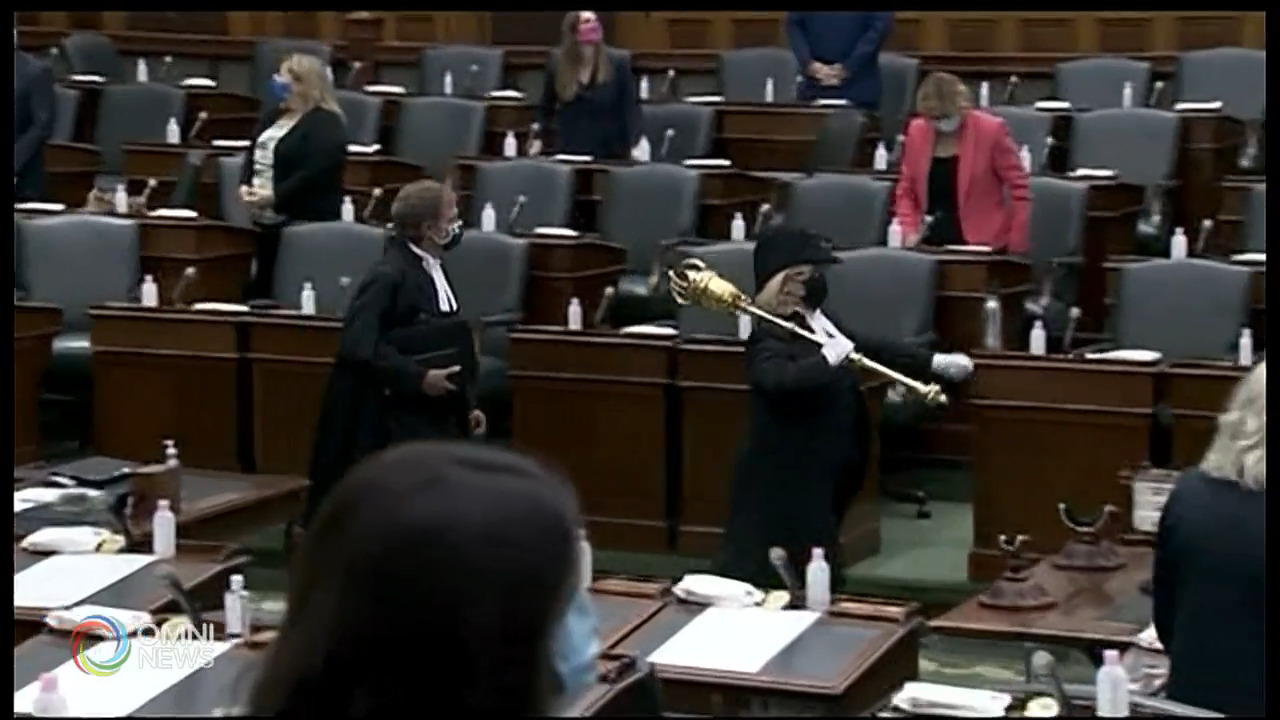 省議會臨時復會 反對黨批評濫用權力 -- Jun 10, 2021 (ON)