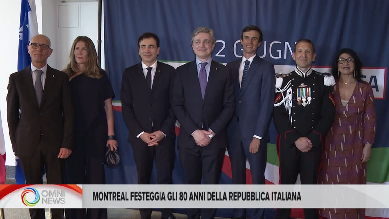 Montreal festeggia gli 80 anni della Repubblica Italiana