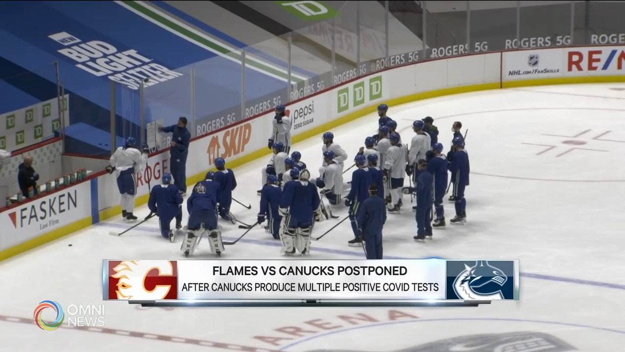 NHL温哥华Canucks爆发新冠疫情－ Apr 05, 2021