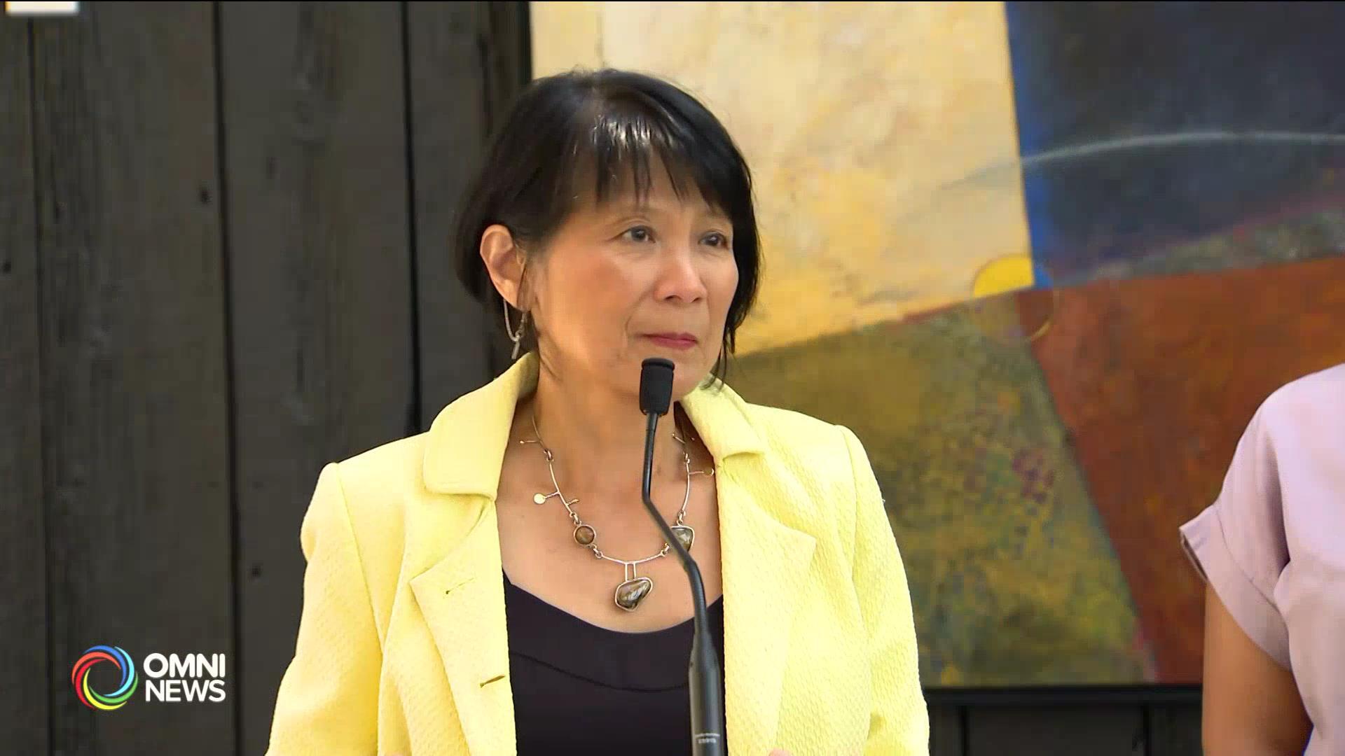 多伦多市长邹至蕙就职一周年