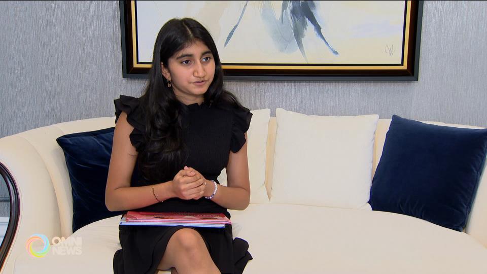 A teenage girl wins Princess Diana award for her philanthropy work