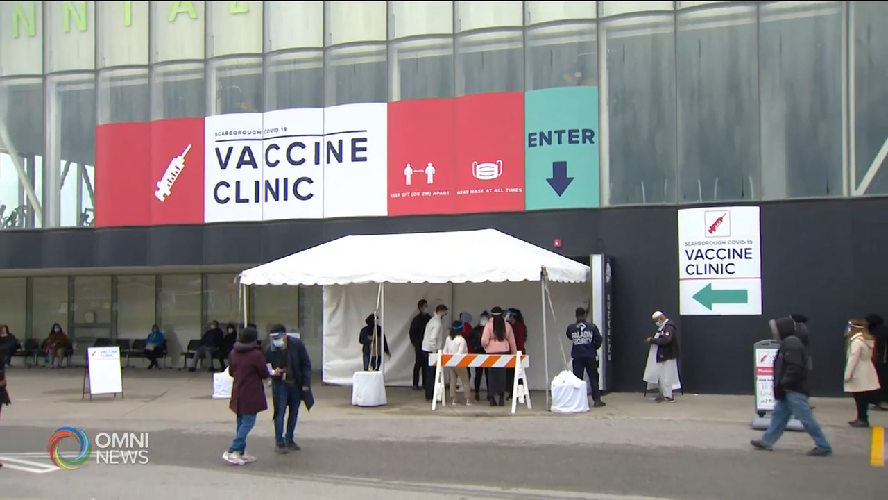 多市個別地區疫苗接種率顯著上升 -- May 03, 2021 (ON)