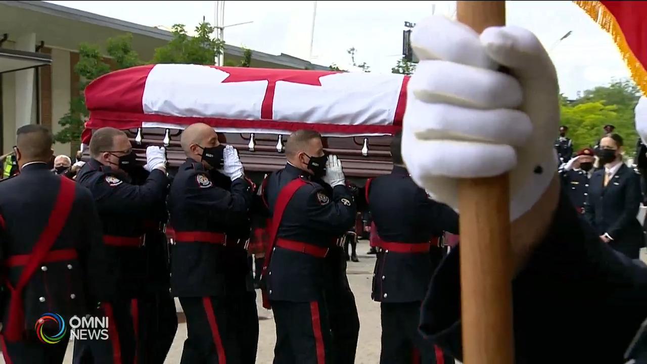 各界公祭多伦多殉职警员Jeffrey Northrup － Jul 12, 2021