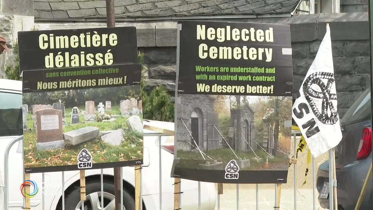 Ancora chiuso il cimitero Notre-Dame-des-Neiges di Montreal
