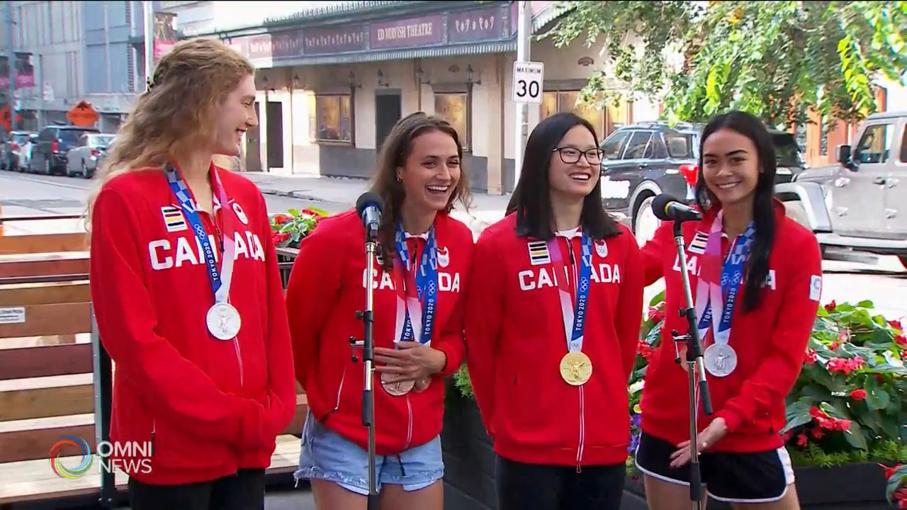 四名獲奧運獎牌游泳成員分享獲獎感受 -- Aug 04, 2021 (ON)