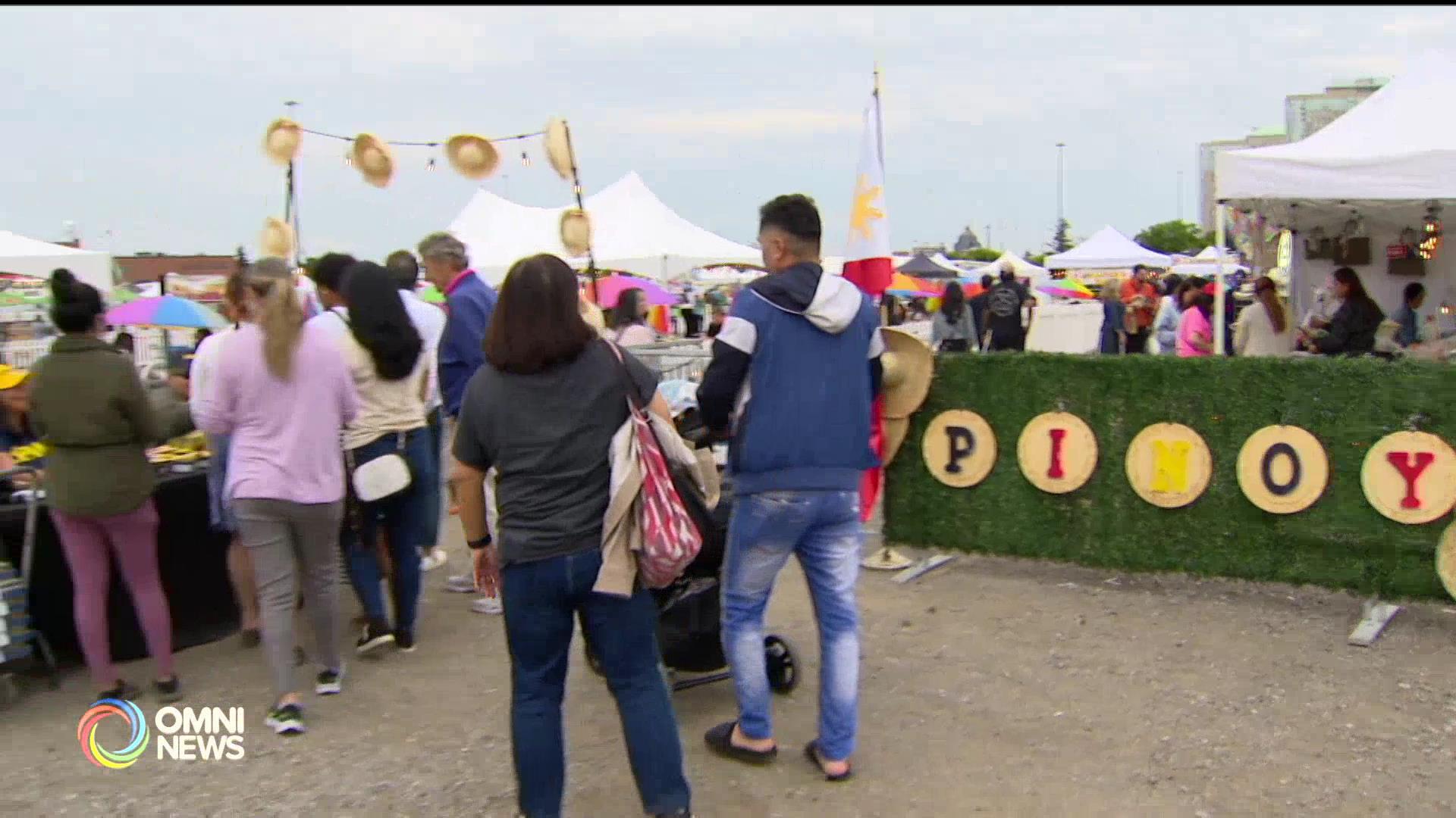 Libreng market bilang pagdiriwang ng Filipino Heritage Month at Canada Day
