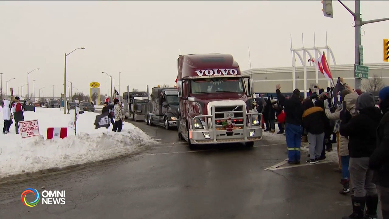 Impacts of Truckers convoy on the trucking industry
