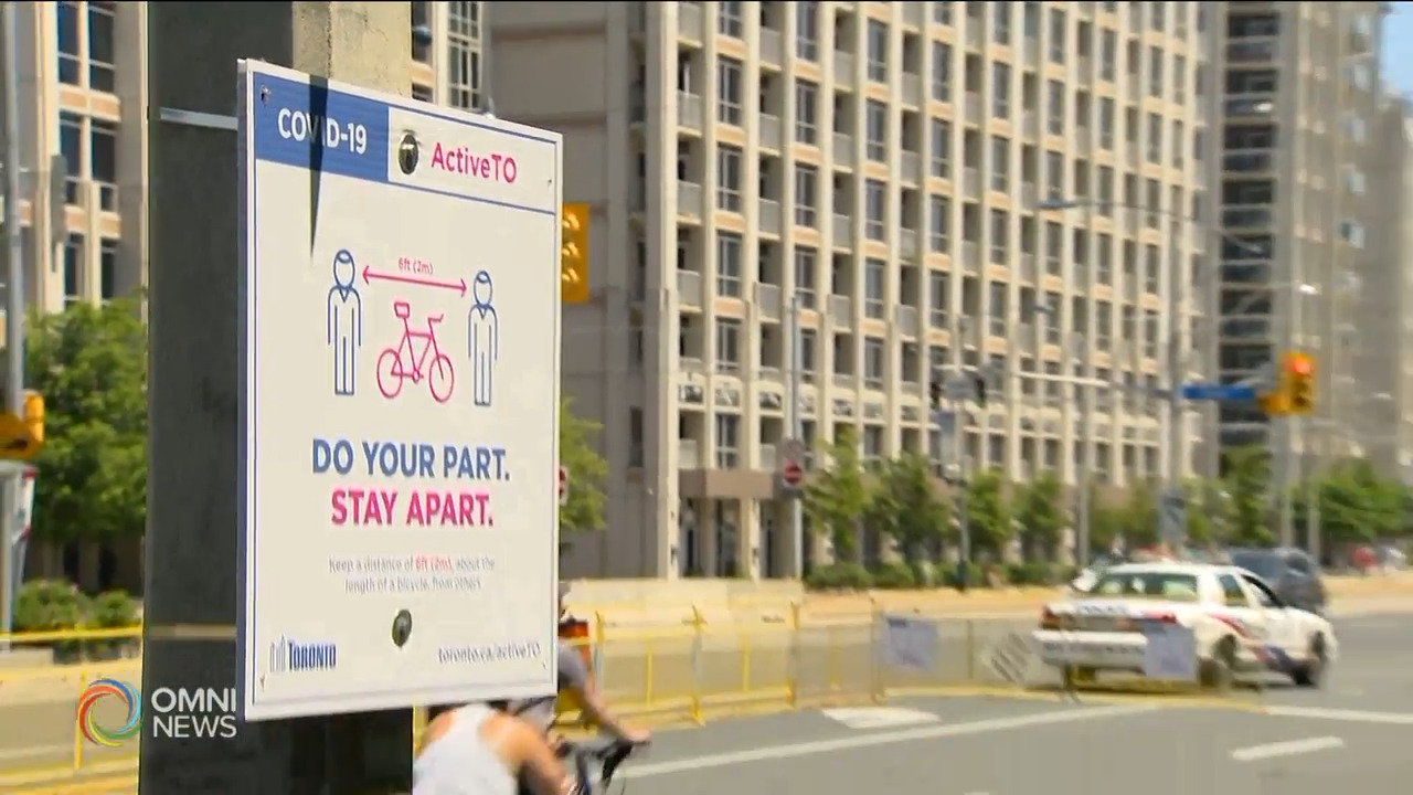 多倫多ActiveTO本週末封路安排 -- July 23, 2021 (ON)