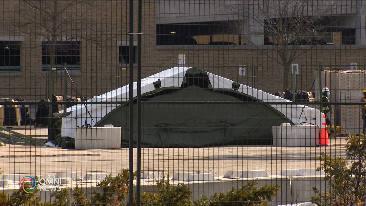 新寧醫院建流動醫院 防備第三波疫情 -- Mar 10, 2021 (ON)