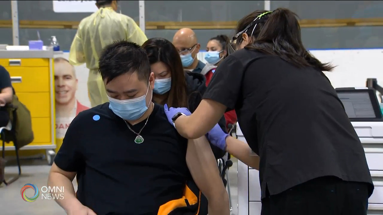 省府有信心4成省民月底接種1劑疫苗 -- Apr 22, 2021 (ON)