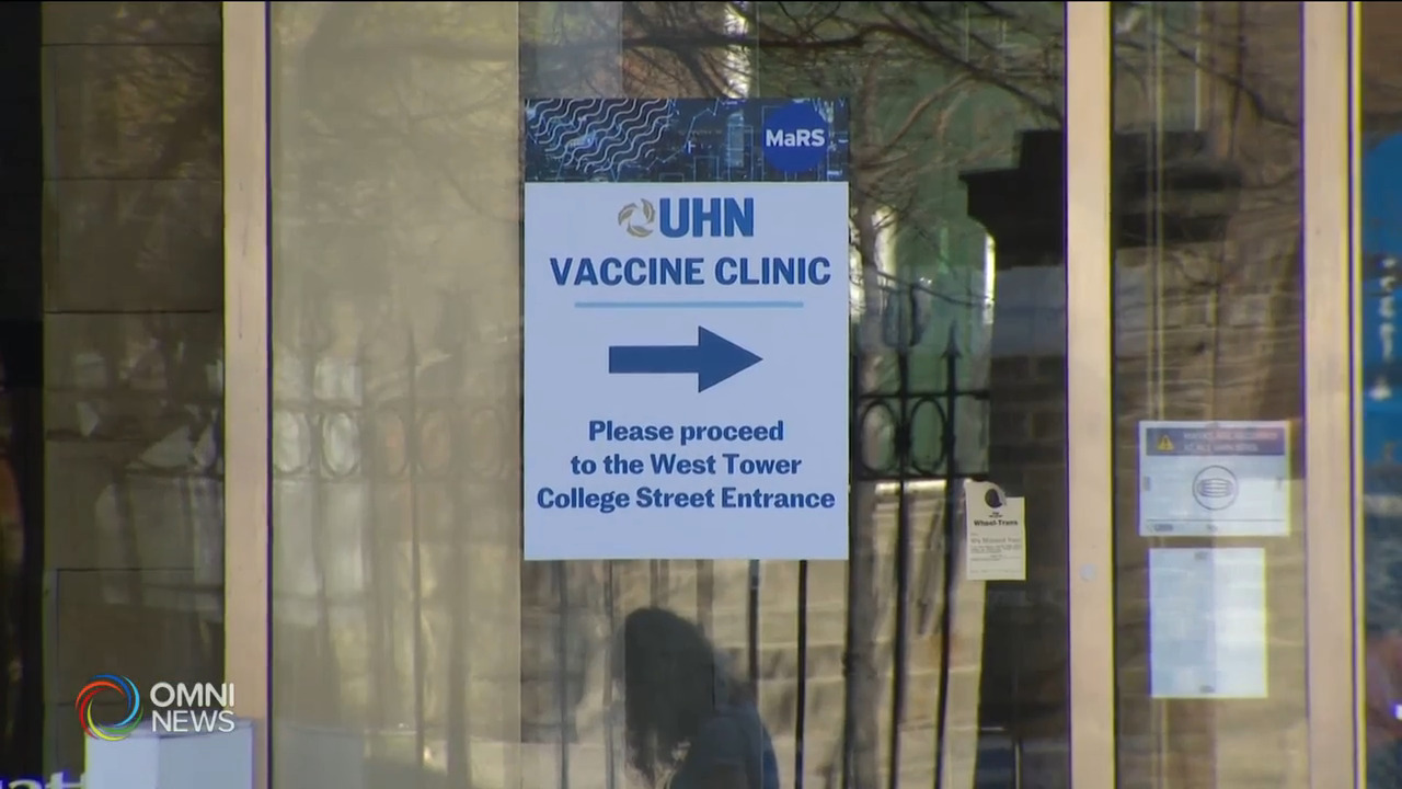 疫苗短缺 多個接種中心暫時關閉 -- Apr 15, 2021 (ON)