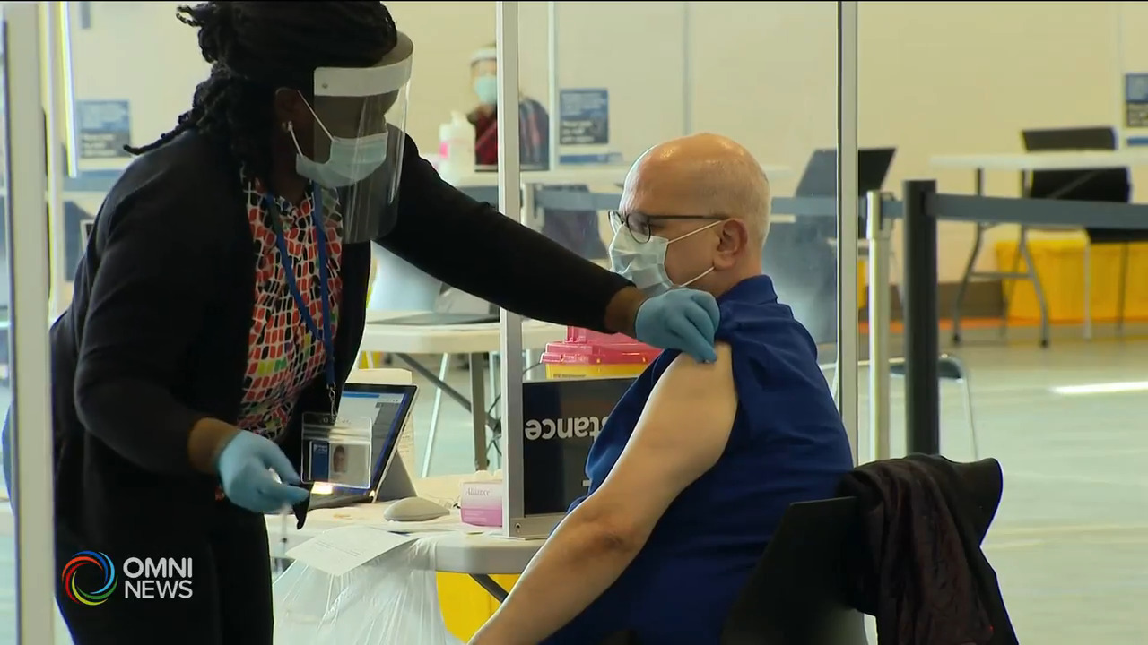 一半以上成年省民 已接種兩劑疫苗 -- Jul 08, 2021 (ON)