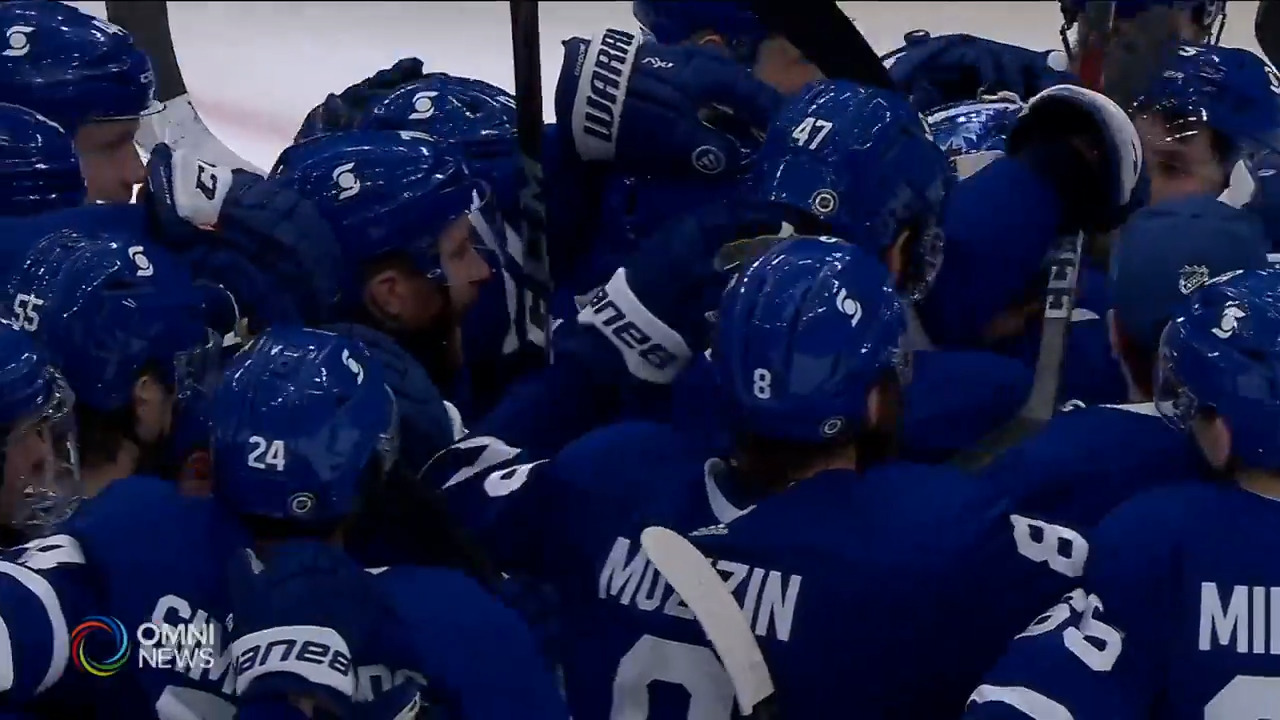 多伦多枫叶拿下加拿大赛区冠军－ May 10, 2021