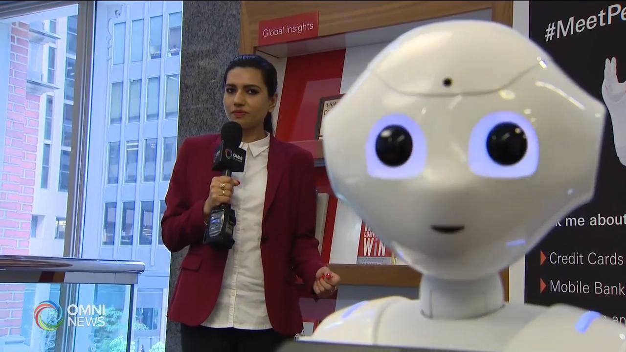 Robot to help make banking easier