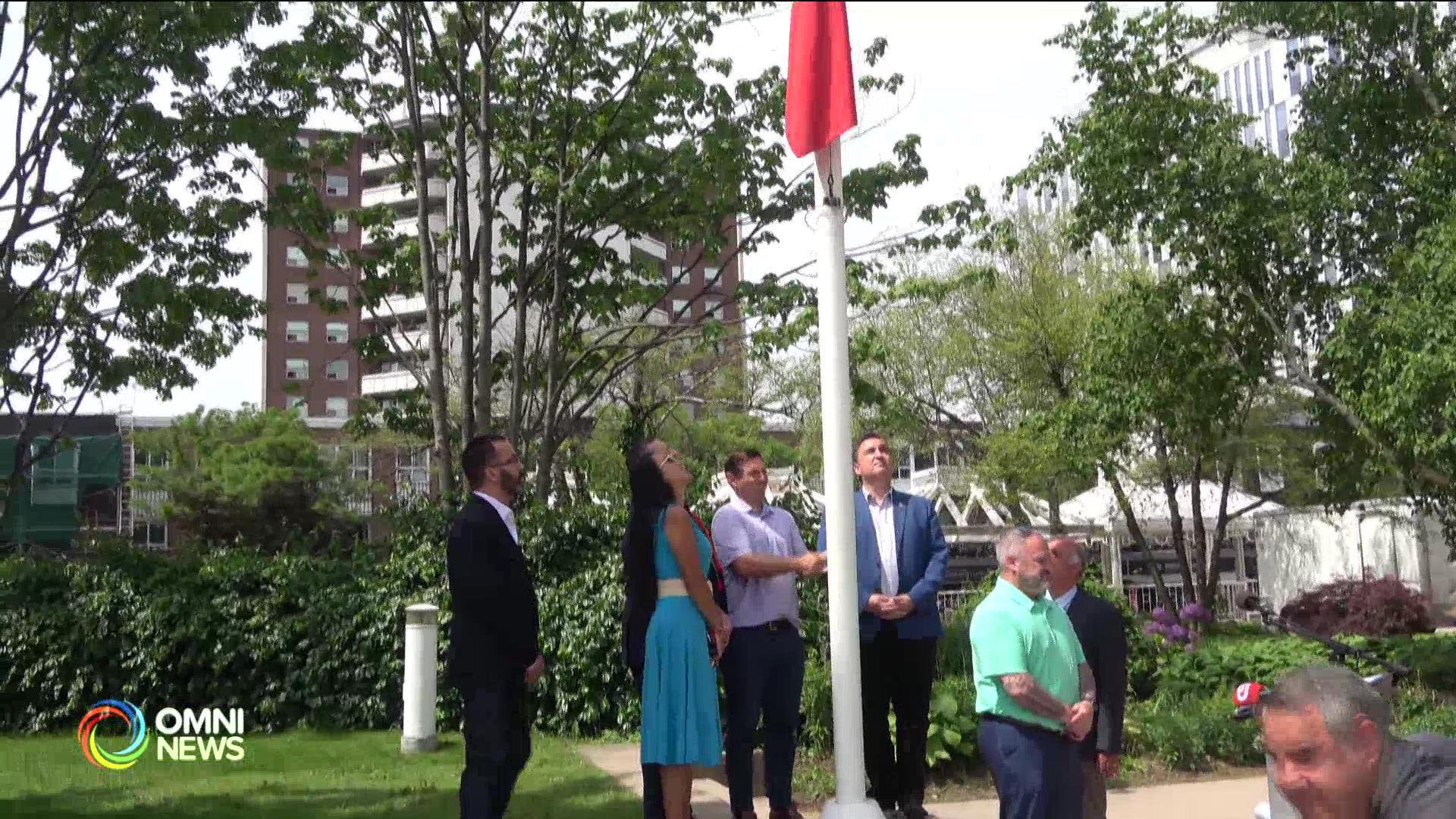 Portugal's flag raising ceremony in Brampton