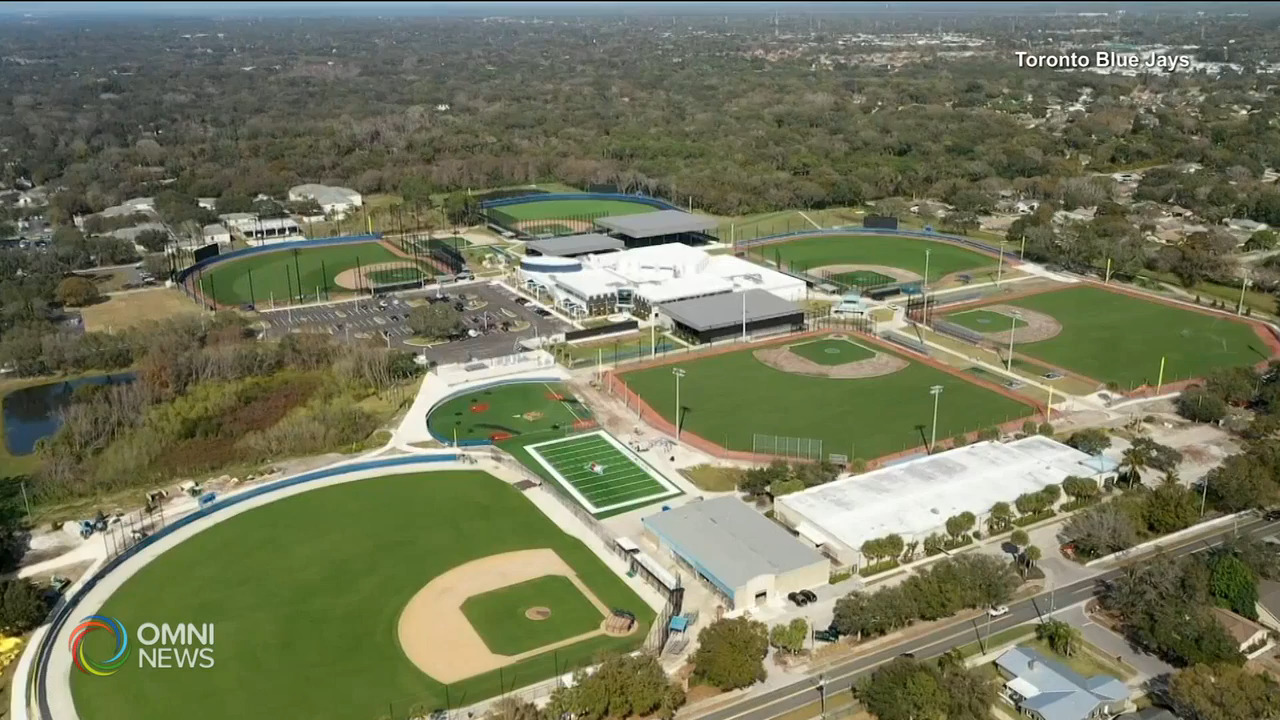 多倫多藍鳥位於美國佛州發展中心正式啟用 -- Feb 26, 2021 (ON)