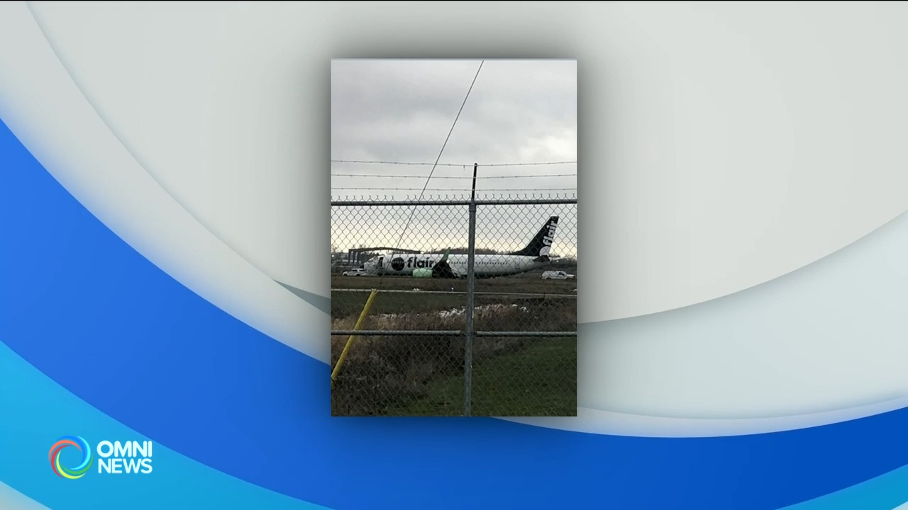 一架Flair航空公司飛機,今早著陸時衝出跑道; 另外警方正尋找皮爾區致一死一傷的肇事逃逸司機