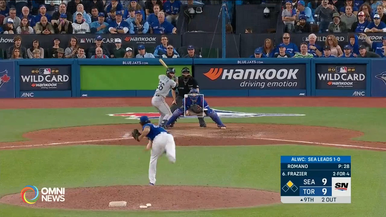 藍鳥主場連輸兩場 季後賽行人止步 -- Oct 11, 2022 (ON)