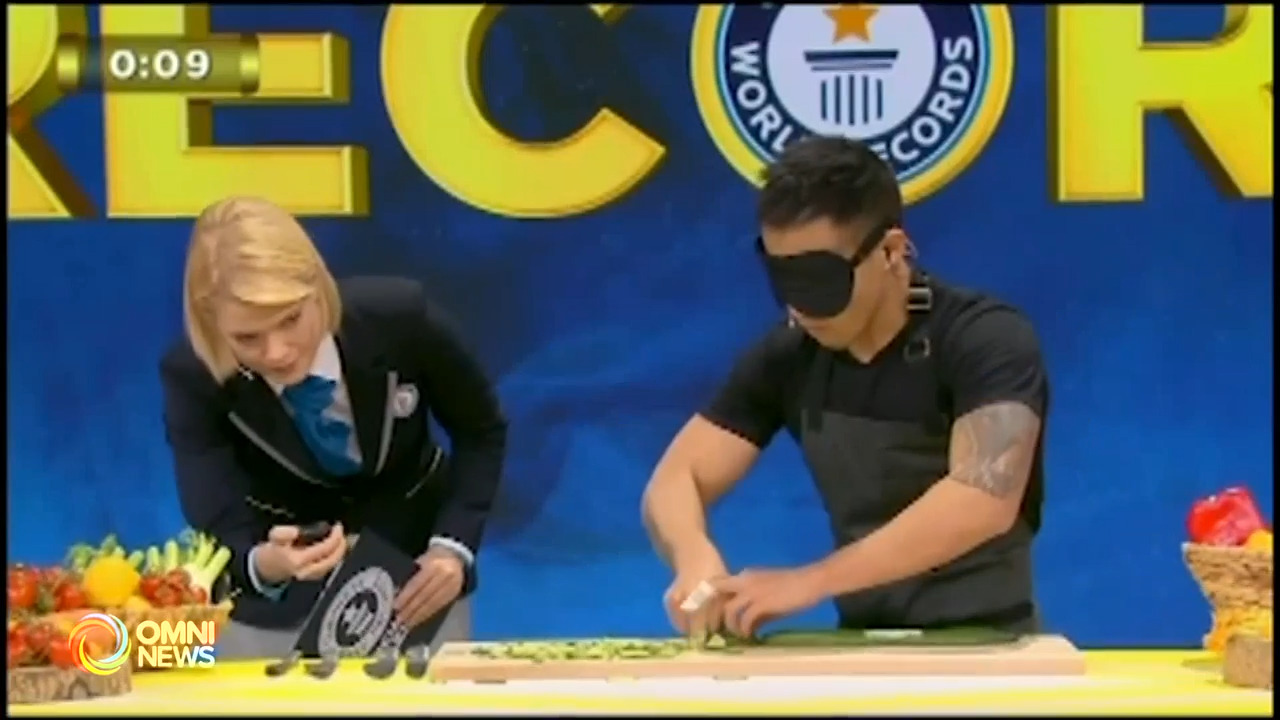 多伦多华裔厨师黄百淳创造吉尼斯世界记录