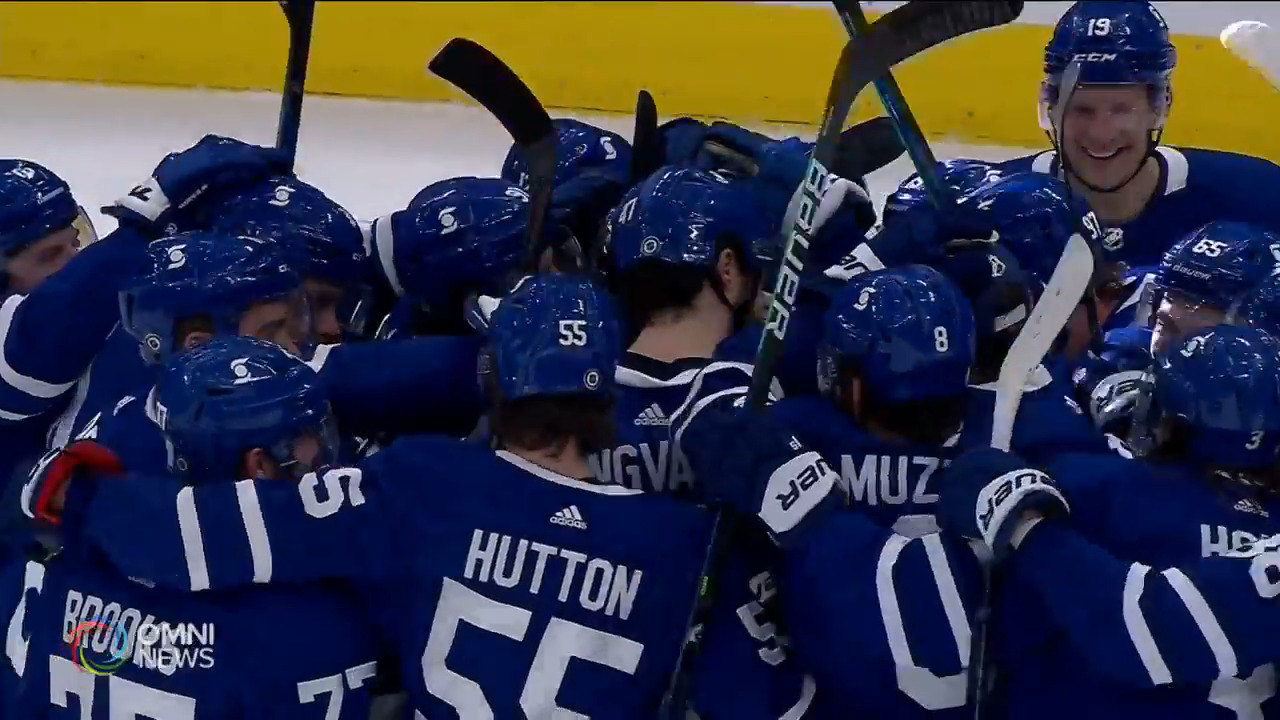 多倫多楓葉隊成加拿大賽區冠軍 -- May 10, 2021 (ON)