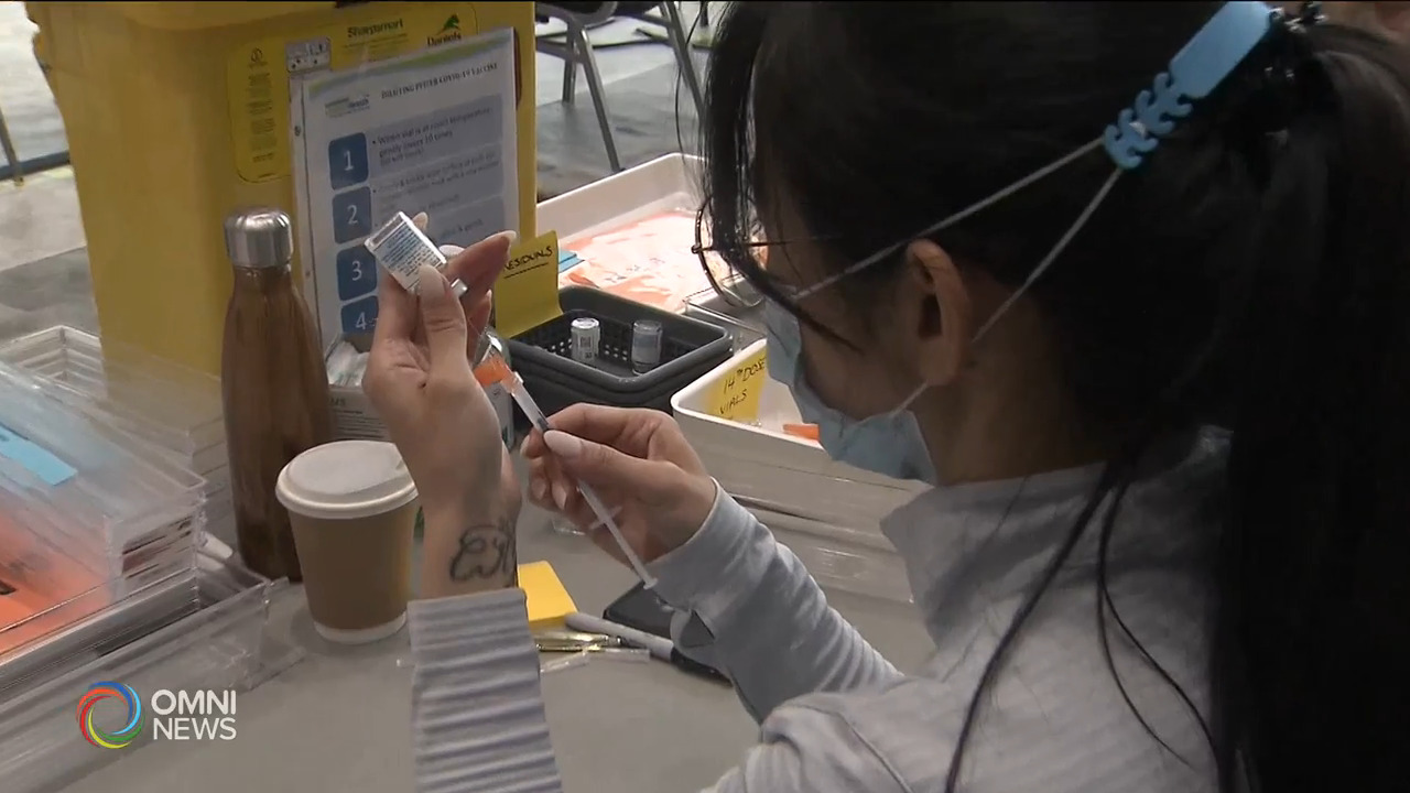 省府要求解決部分國家不承認混合疫苗 -- Jul 26, 2021 (ON)