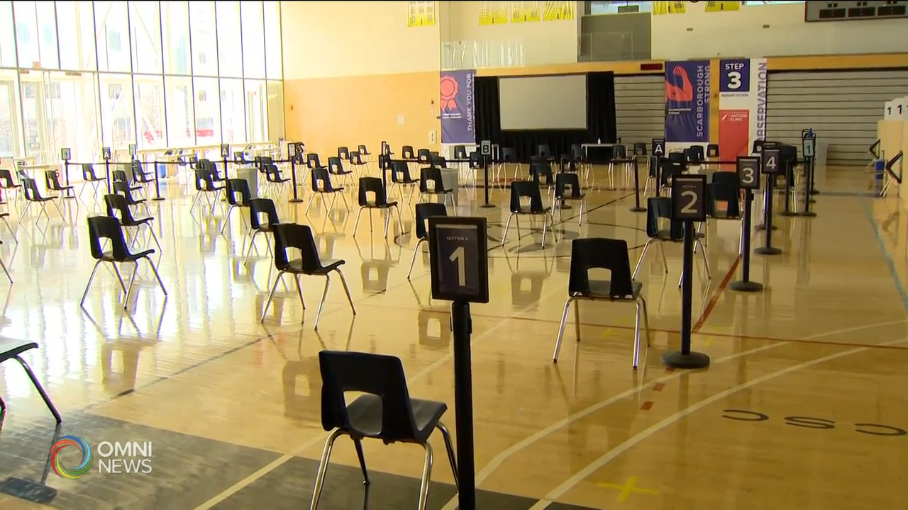 疫苗短缺，多个接种中心暂时关闭 － Apr 15, 2021