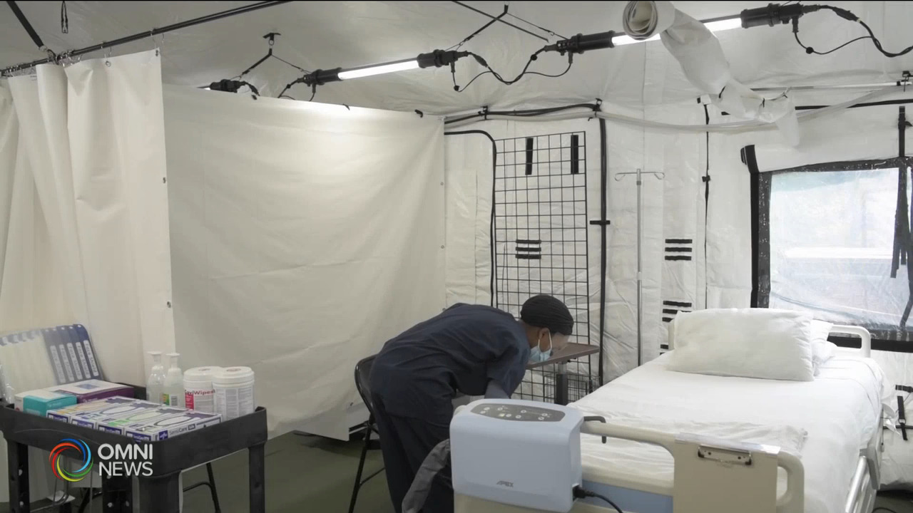新寧醫院臨時病房 本週正式啟用 -- Apr 20, 2021 (ON)