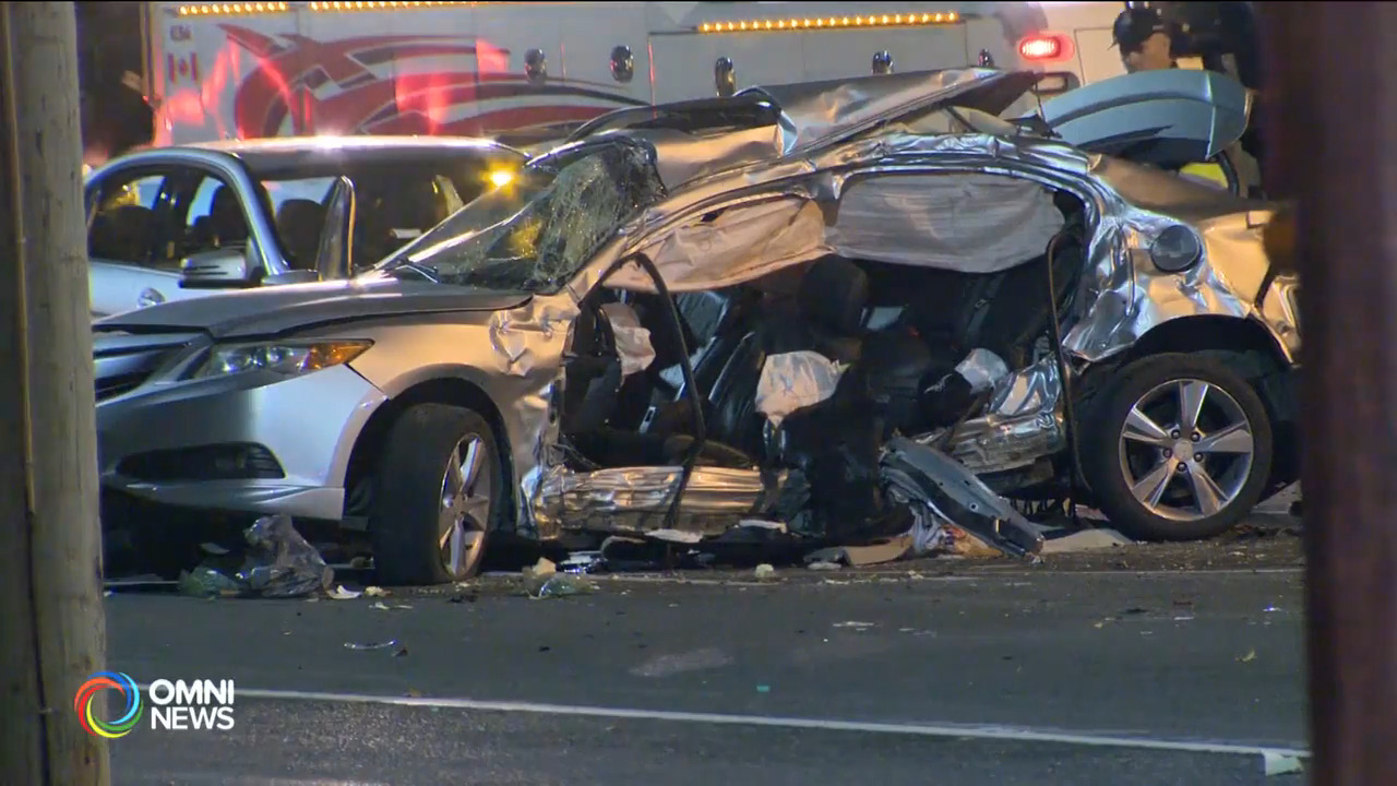 萬錦市昨天交通意外兩人死亡(ON)