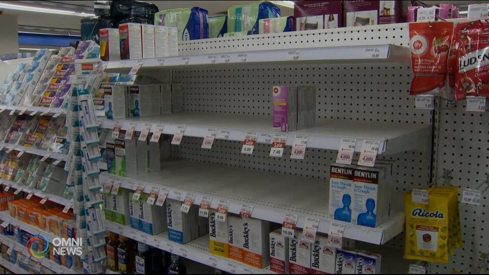 Supply ng mga gamot pambata parating na ayon sa Health Canada