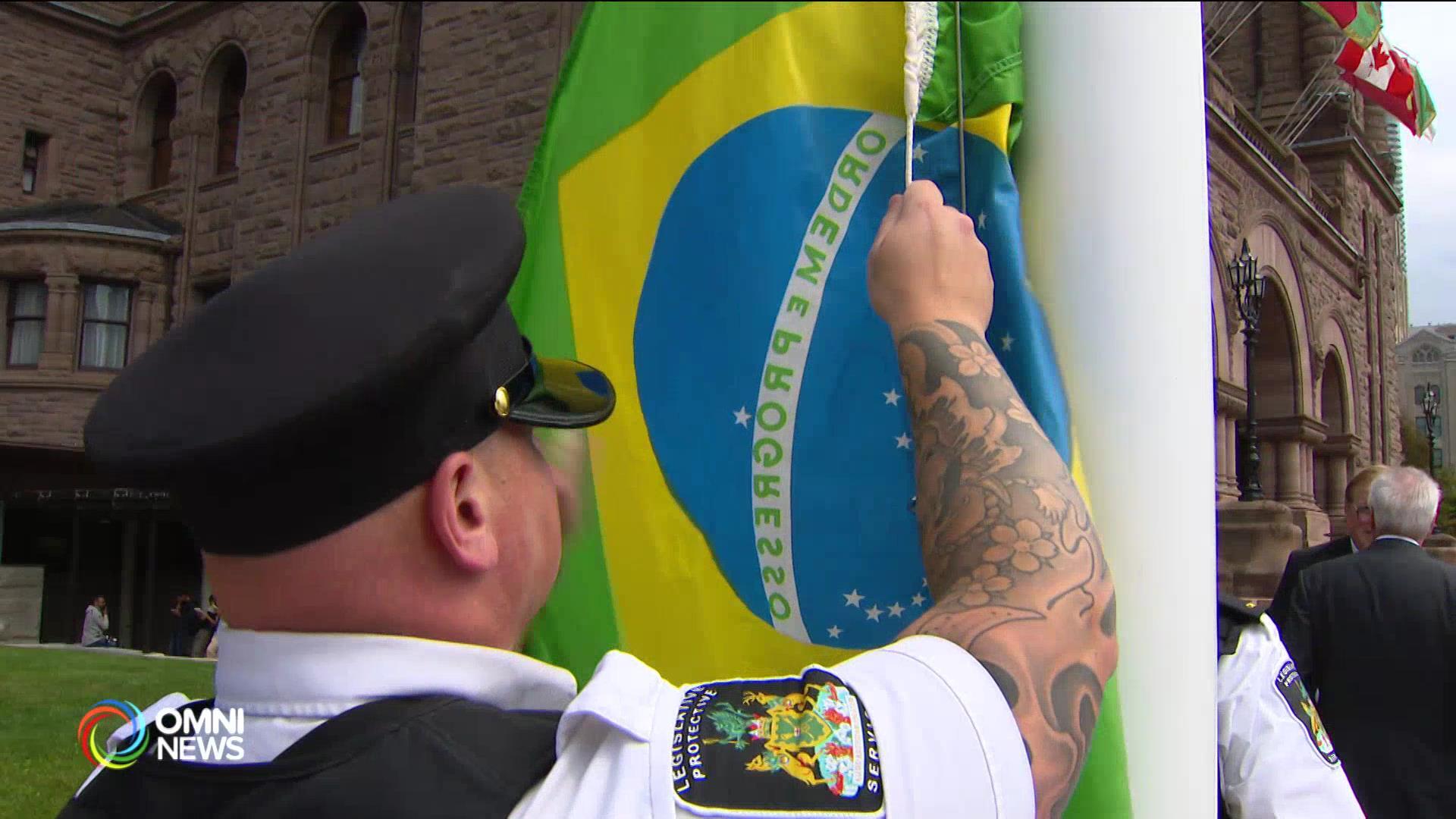 Brazil Independence Day Flag Raising Queen's Park