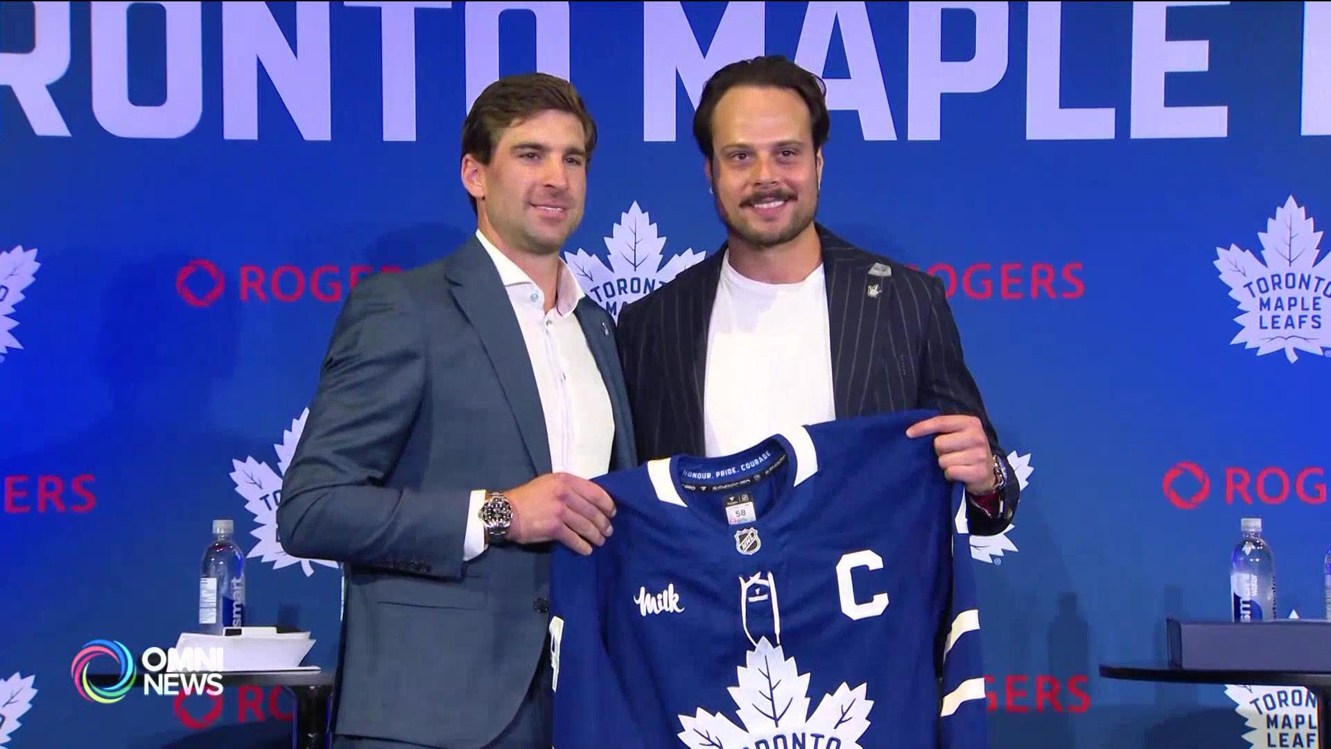 NHL多倫多楓葉任Auston Matthews為隊長