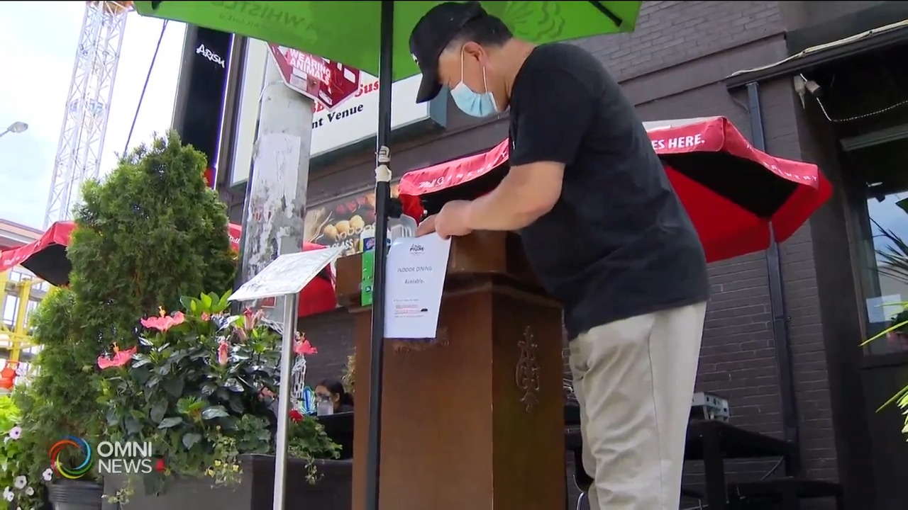 商户要求顾客出示疫苗证明却惹来麻烦－ Aug 13, 2021 (ON)