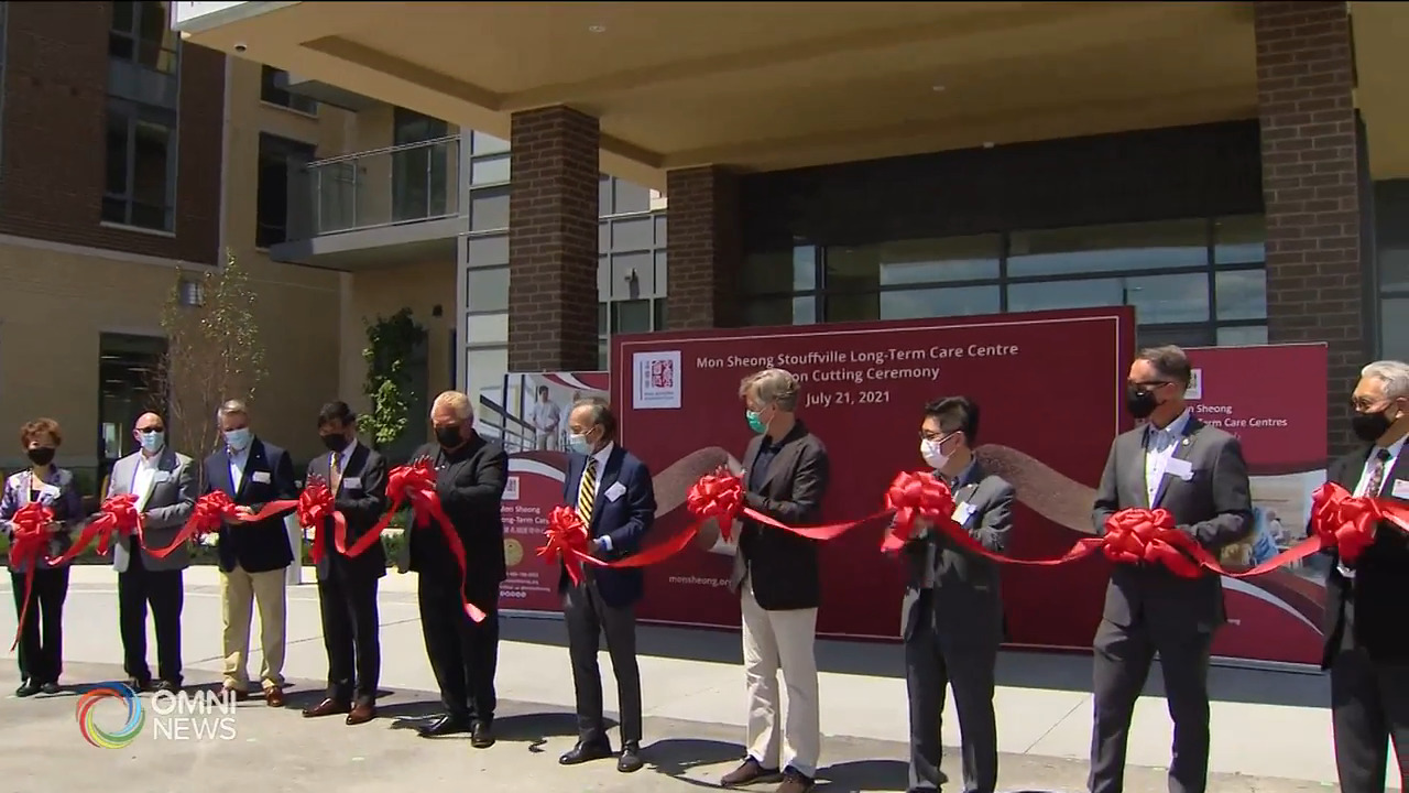 孟嘗會史托維爾長期護理中心落成 下月投入服務 -- Jul 21, 2021 (ON)