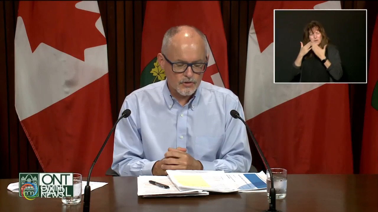 安省連續兩天新增確診少於二百人-- Jul 06, 2021 (ON)