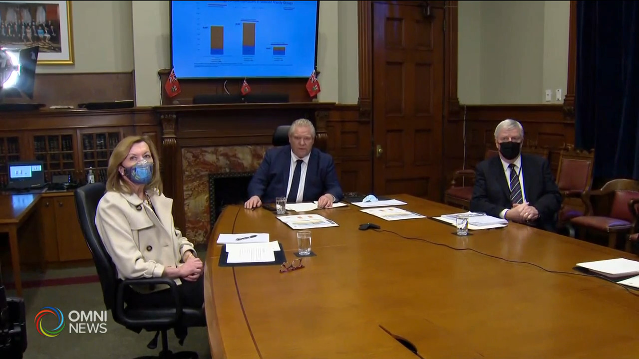 省府再次保証 第2階段疫苗接種如期展開 -- Feb 25, 2021 (ON)