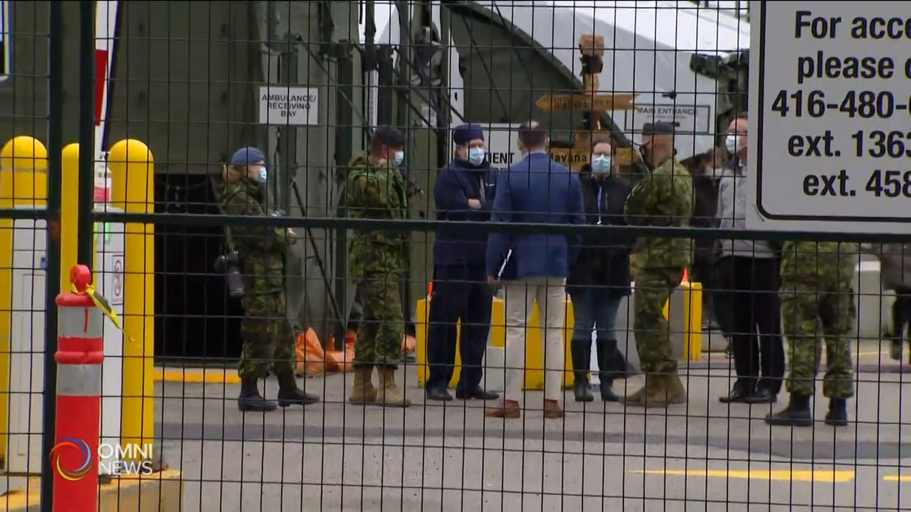 军医进驻Sunnybrook医院支援治疗患者－ Apr 30, 2021