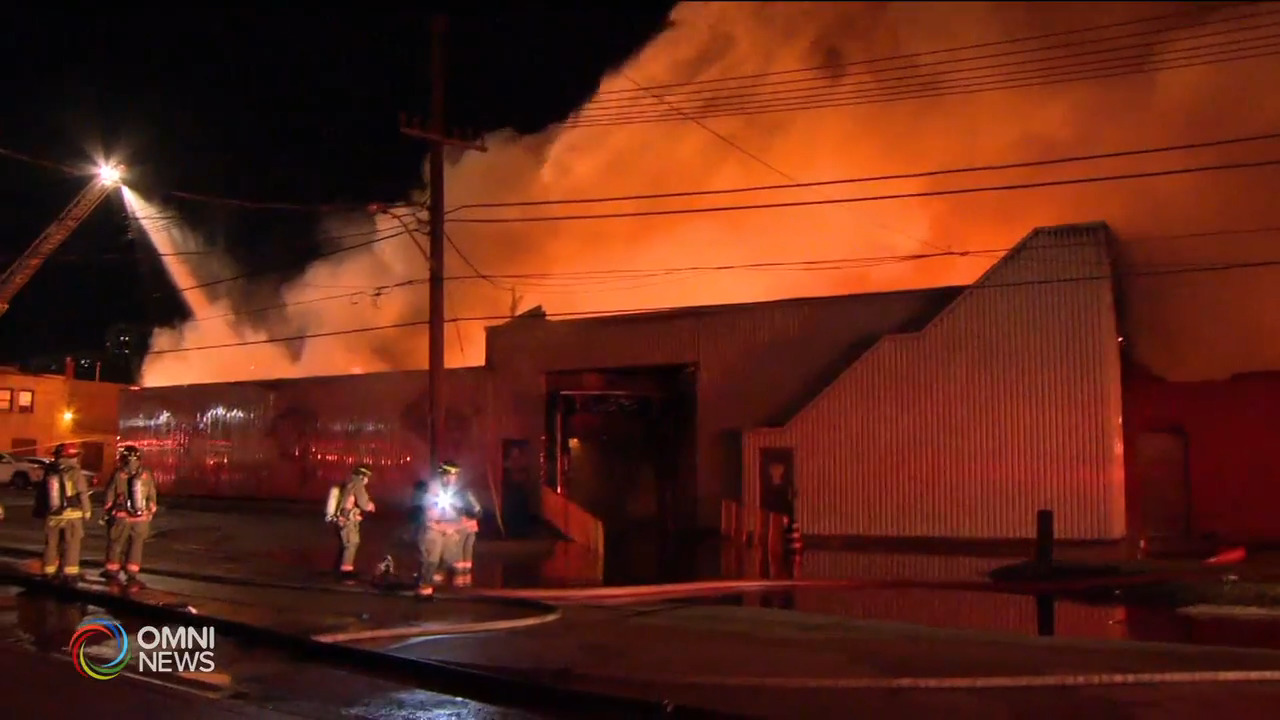 伊陶碧谷麵飽廠5級火警 -- Jun 16, 2021 (ON)