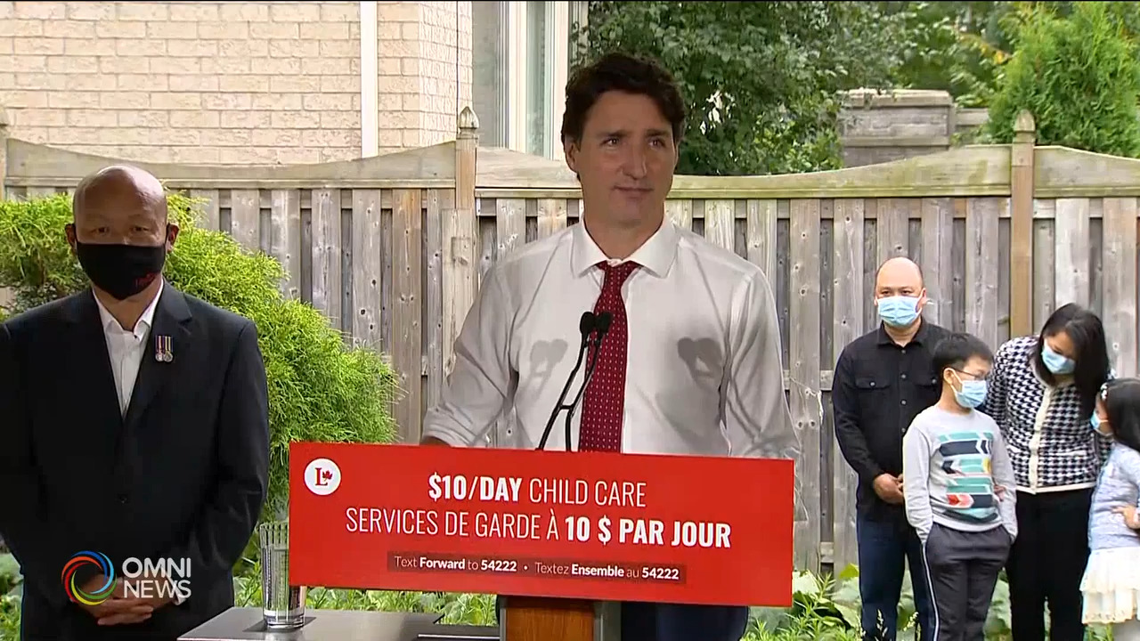 联邦自由党推出优惠育儿计画－ Aug 17, 2021 (ON)