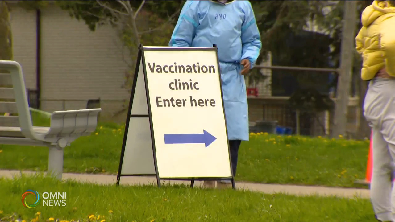 大多倫多疫情重災區加快疫苗接種 -- May 10, 2021 (ON)