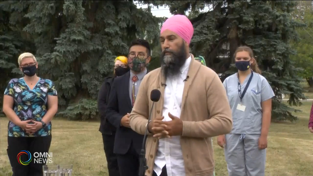 联邦新民主党聚焦医疗系统人手不足－ Aug 19, 2021 (ON)