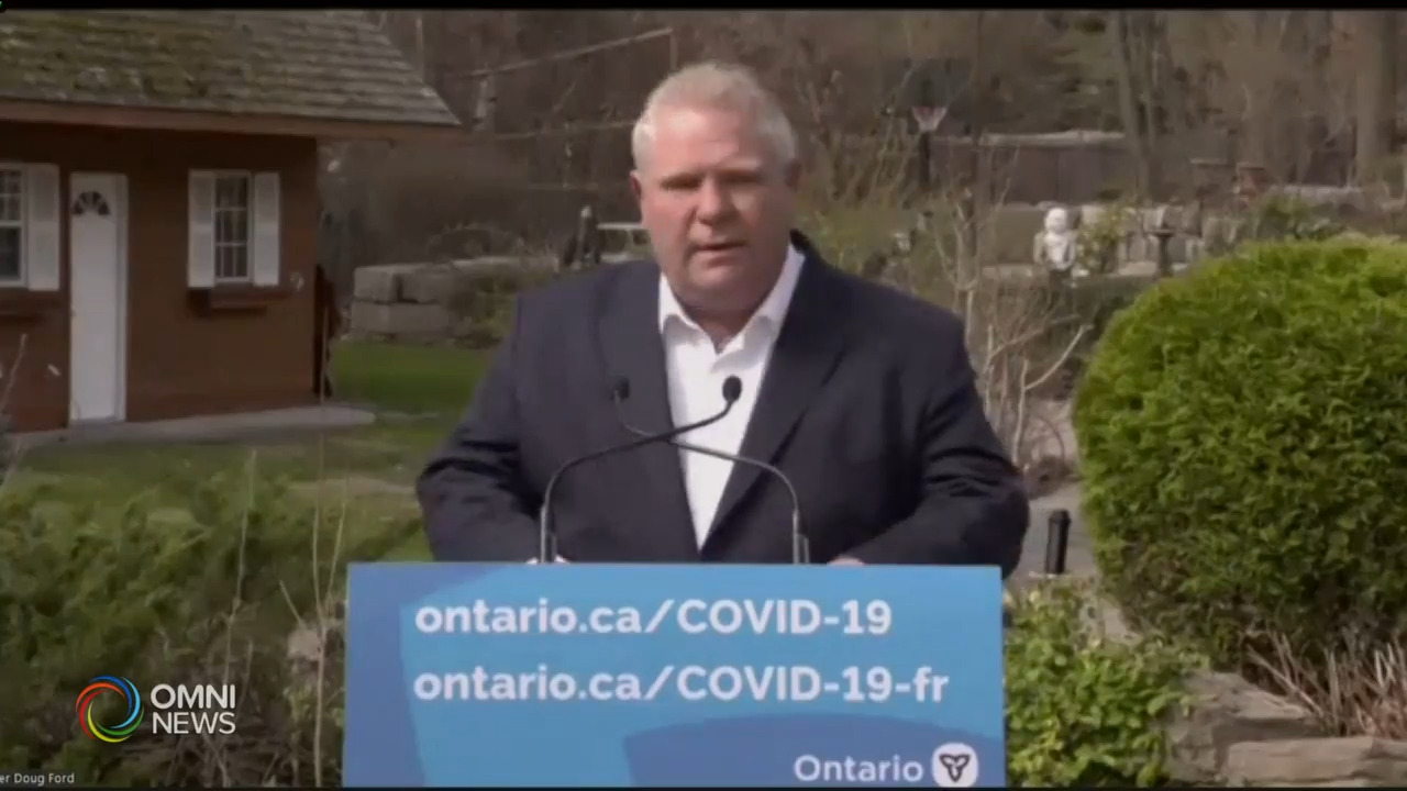 福特省长民望持续下滑－ Apr 23, 2021