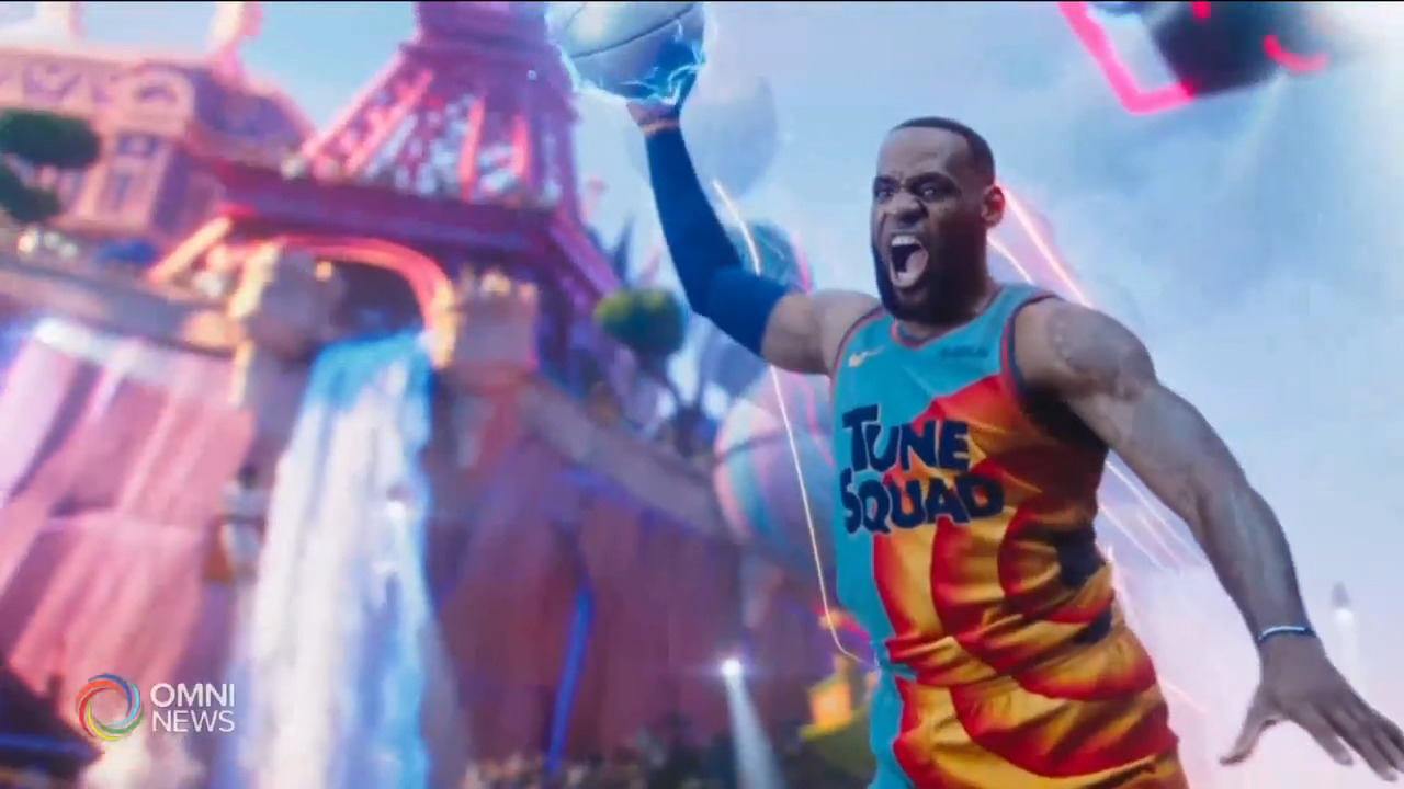 LeBron James最新真人加動畫電影上映 -- Jul 16, 2021 (ON)