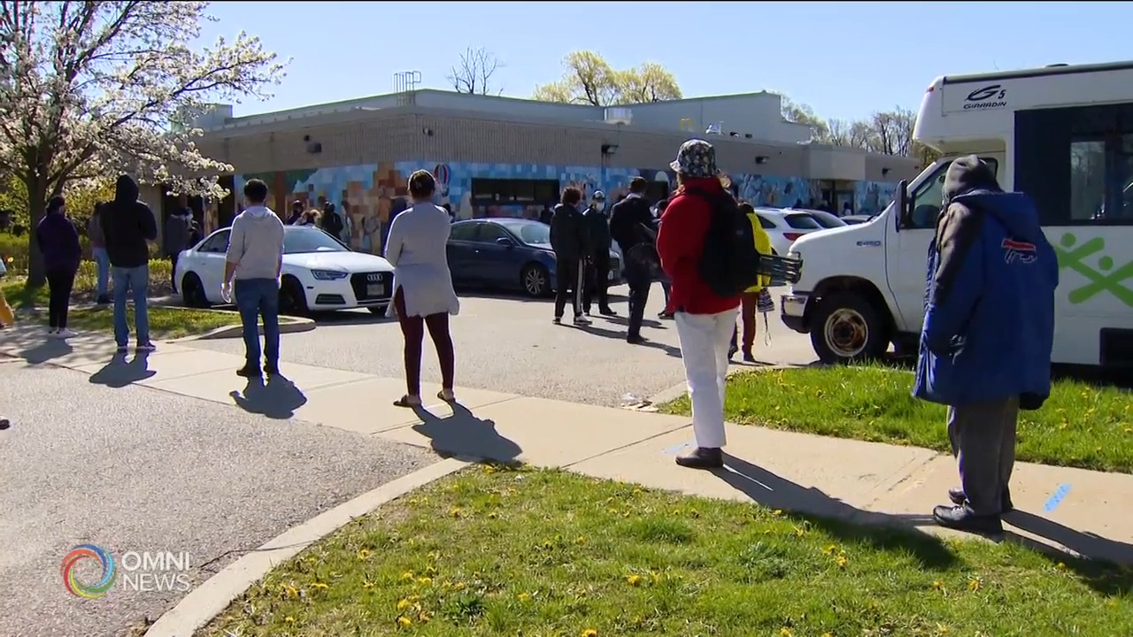 多伦多继续开放流动疫苗中心－ May 12, 2021