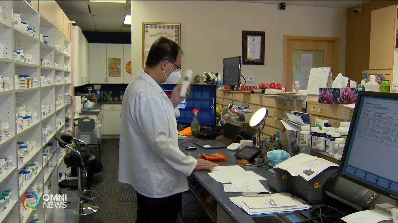 藥房未收到足夠阿斯利康疫苗 -- May 27, 2021 (ON)